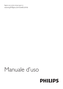 Manuale Philips 42PFL6007K LED televisore