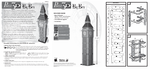 Kasutusjuhend Puzz3D Big Ben 3D-pusle