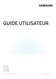 Mode d’emploi Samsung SM-X936B Galaxy Tab S Tablette