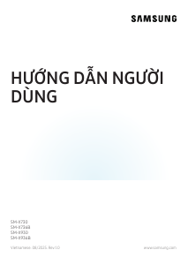 Hướng dẫn sử dụng Samsung SM-X936B Galaxy Tab S Máy tính bảng