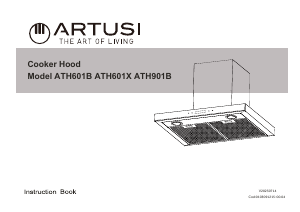 Handleiding Artusi ATH601B Afzuigkap