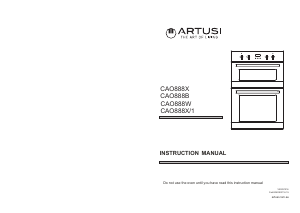Handleiding Artusi CAO888X/1 Oven