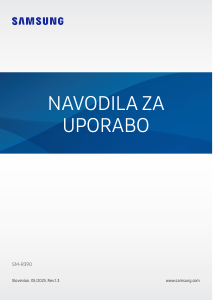 Priročnik Samsung SM-R390 Galaxy Fit Sledilec aktivnosti