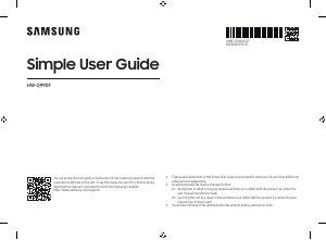Manual Samsung HW-Q990F Sistemas de cinema em casa