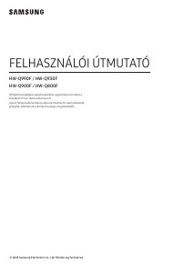 Használati útmutató Samsung HW-Q990F Házimozi-rendszer