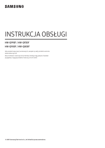 Instrukcja Samsung HW-Q990F Zestaw kina domowego