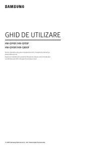 Manual Samsung HW-Q990F Sistemul home cinema
