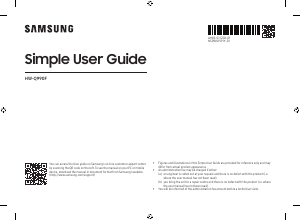 Kullanım kılavuzu Samsung HW-Q990F Ev sinema sistemi