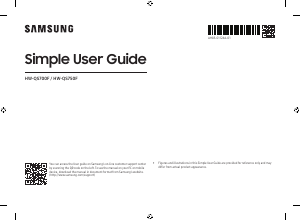 Bruksanvisning Samsung HW-QS700F Hembiopaket