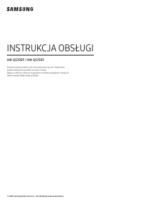 Instrukcja Samsung HW-QS700F Zestaw kina domowego