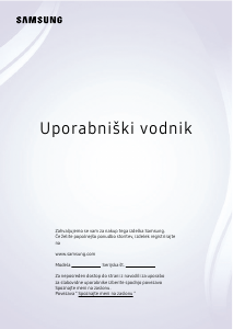 Priročnik Samsung QE43Q7FAAU LED-televizor