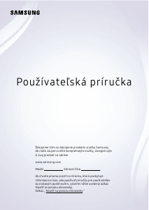 Návod Samsung QE43Q7FAAU LED televízor