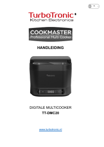 Handleiding TurboTronic TT-DMC20 Multicooker