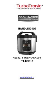Handleiding TurboTronic TT-DMC18 Multicooker