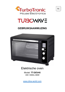 Handleiding TurboTronic TT-DEV45 Oven