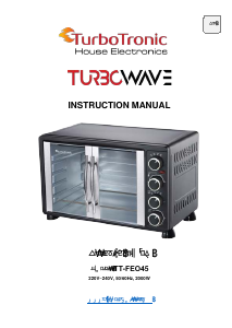 Handleiding TurboTronic TT-FEO45 Oven