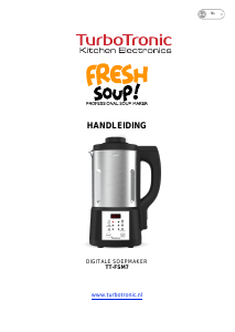 Handleiding TurboTronic TT-FSM7 Soepmaker
