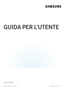 Manuale Samsung SM-A175F/DSB Galaxy A Telefono cellulare