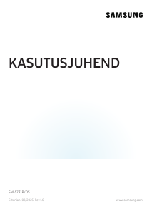 Kasutusjuhend Samsung SM-S731B/DS Galaxy S Mobiiltelefon