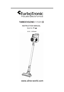 Bedienungsanleitung TurboTronic TT-iQ8 Staubsauger
