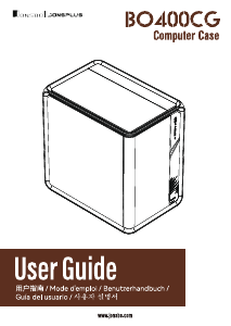Manual de uso Jonsbo BO400CG Caja PC