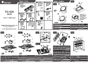 Manual Jonsbo TG-420 CPU Cooler