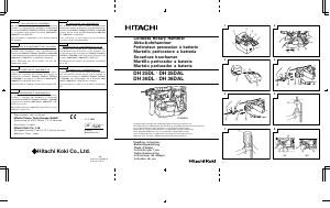 Handleiding Hitachi DH 25DAL Boorhamer