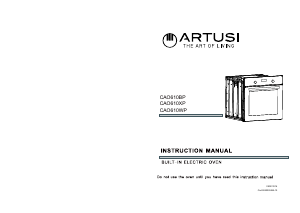 Handleiding Artusi CAO610WP Oven