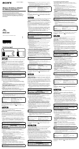 Manual de uso Sony DCR-HC30E Videocámara