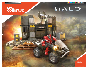 Mode d’emploi Mega Construx set FDY56 Halo UNSC builders forge