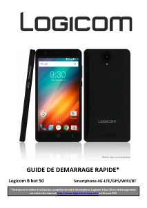 Mode d’emploi Logicom B Bot 50 Téléphone portable