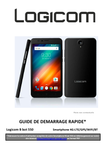 Mode d’emploi Logicom B Bot 550 Téléphone portable