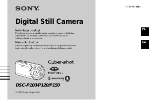Instrukcja Sony Cyber-shot DSC-P150 Aparat cyfrowy