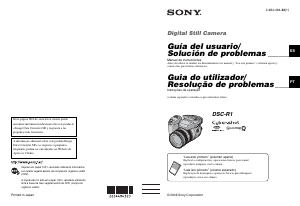 Manual de uso Sony Cyber-shot DSC-R1 Cámara digital