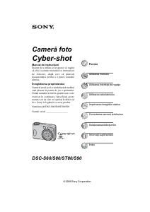 Manual Sony Cyber-shot DSC-S60 Cameră digitală