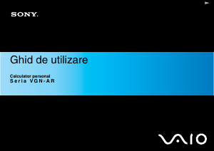Manual Sony Vaio VGN-AR71S Laptop