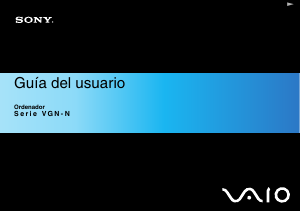 Manual de uso Sony Vaio VGN-N11H Portátil