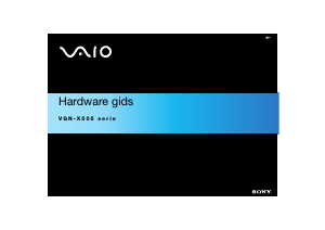 Handleiding Sony Vaio VGN-X505VP Laptop