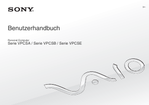 Bedienungsanleitung Sony Vaio VPCSA4C5E Notebook