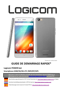 Mode d’emploi Logicom Power Bot Téléphone portable