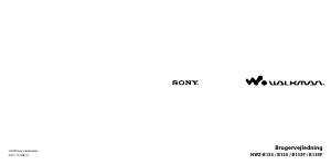 Brugsanvisning Sony NWZ-B133 Walkman Mp3 afspiller