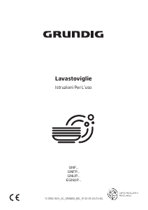 Manuale Grundig GNFP4621XB Lavastoviglie