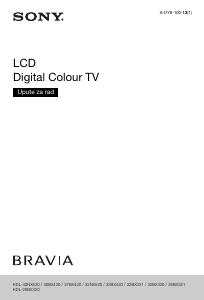 Priručnik Sony Bravia KDL-32BX321 LCD televizor