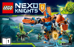 Käyttöohje Lego set 72004 Nexo Knights Tekniikkavelho välienselvittelyssä