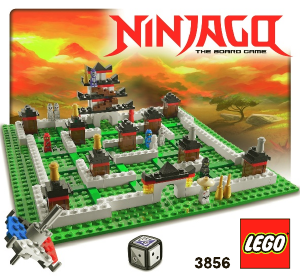 Handleiding Lego set 3856 Games Ninjago