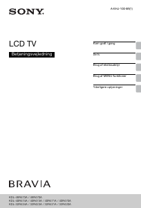Brugsanvisning Sony Bravia KDL-40R471A LCD TV