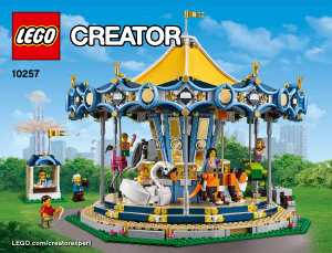Priročnik Lego set 10257 Creator Vrtiljak