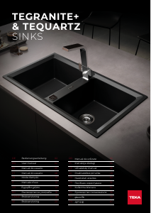 Manuale Teka STONE 80 B-TG 2B 1D Lavello