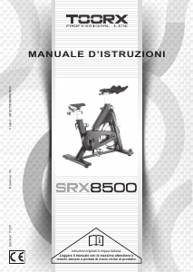 Manuale Toorx SRX-8500 Cyclette