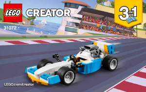 Návod Lego set 31072 Creator Extrémne motory